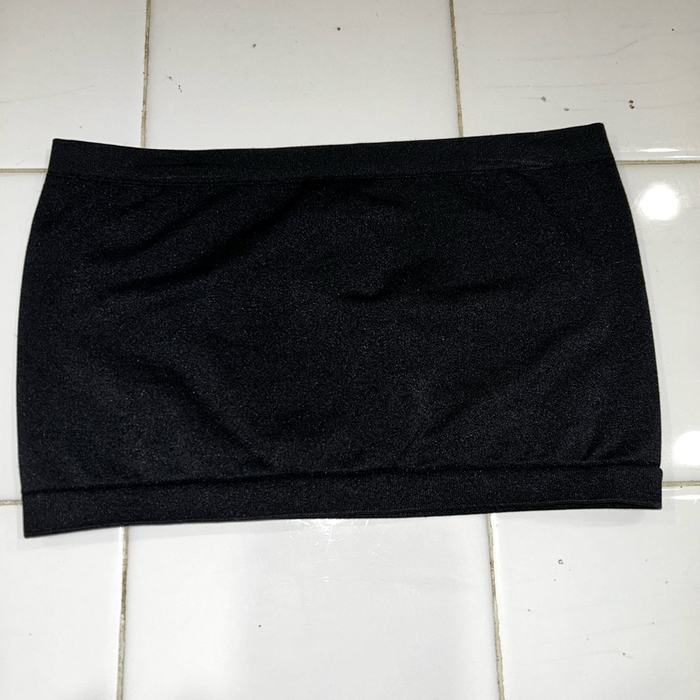 Frenchi Black Crop Top for Casual Night Out